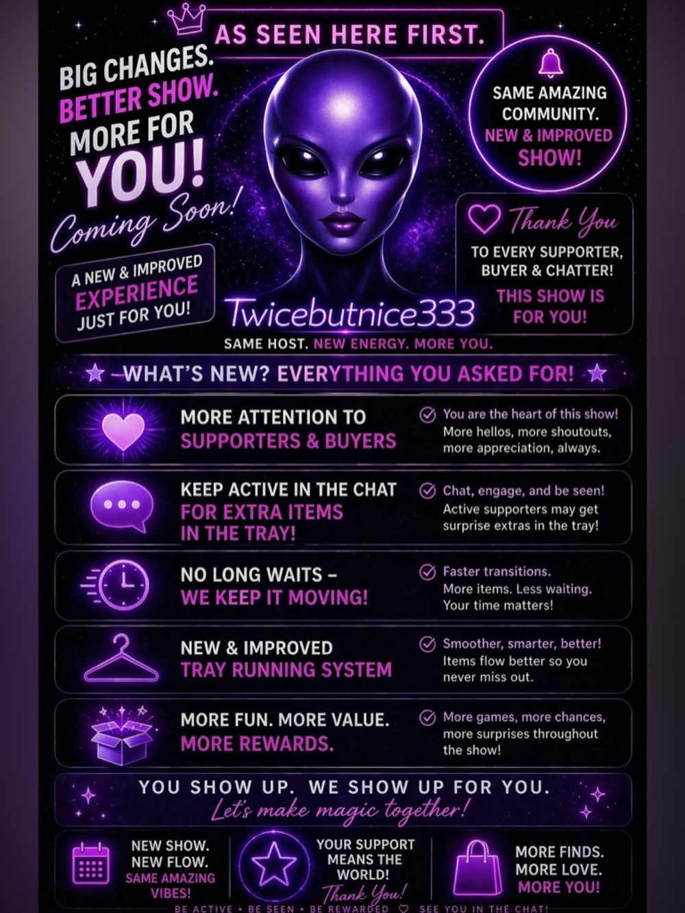 🌀👽🅻🅸🆅🅴 🆂🅷🅾︎🆆 - TᗯIᑕᗴᗷᑌTᑎIᑕᗴ333-🅛🅘🅥🅔 -𝐀𝐋𝐋 𝐓𝐈𝐌𝐄𝐒 🅒🅢🅣🌀👽 - Picture 2 of 3